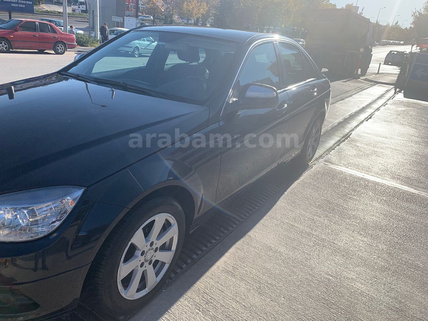 Sahibinden Mercedes - Benz C 200 Kompressor Elegance 2007 Model İzmir 270.000 km Siyah 5