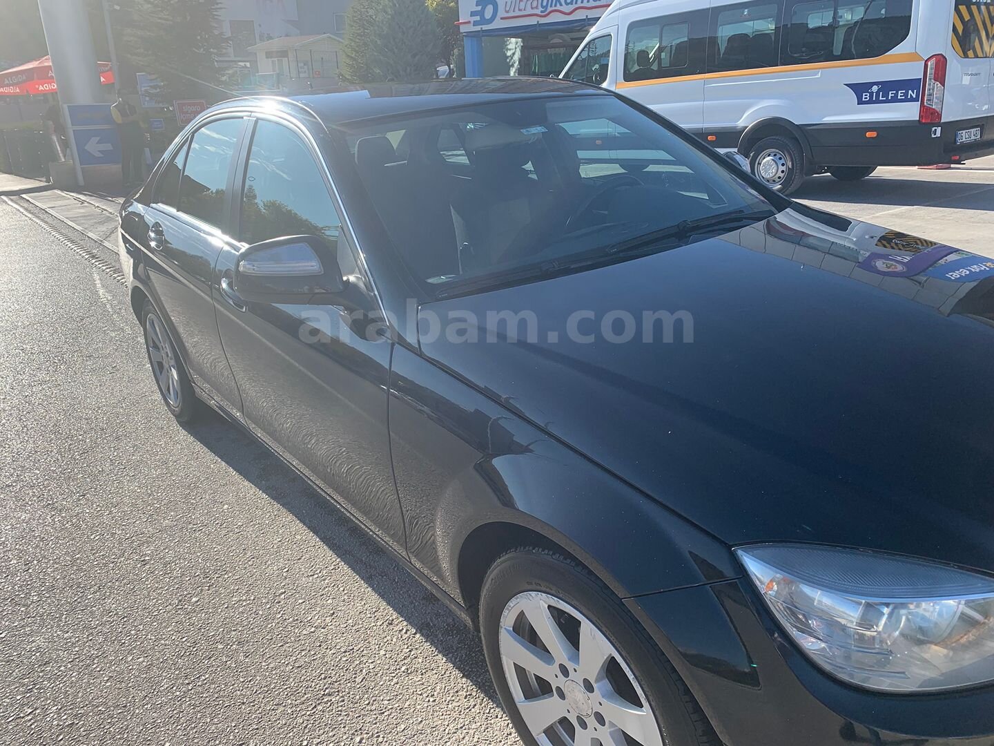 Sahibinden Mercedes - Benz C 200 Kompressor Elegance 2007 Model İzmir 270.000 km Siyah 3
