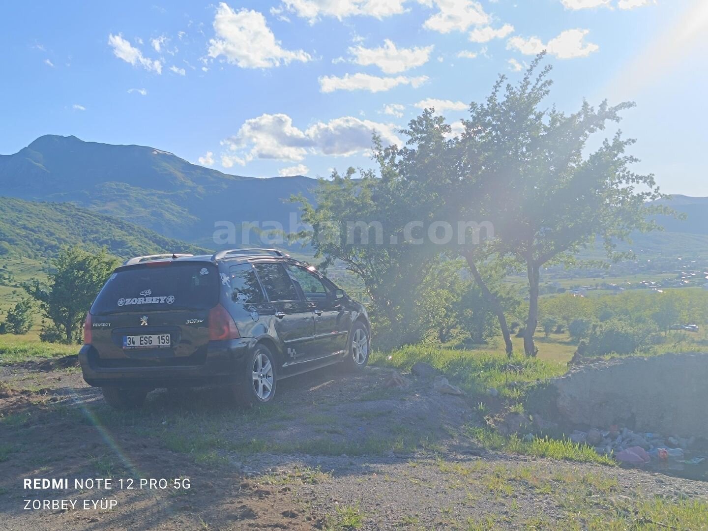 Sahibinden Peugeot 307 1.6 Profil 2004 Model Bitlis 400.000 km Siyah 3