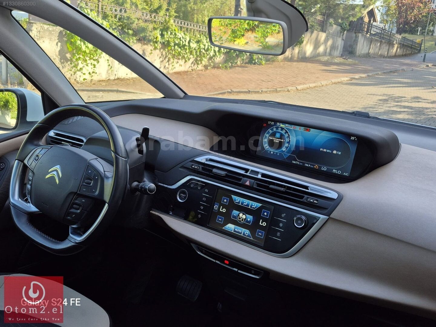 Galeriden Citroen C4 Picasso 1.6 e-HDi Intensive 2013 Model Bursa 106.000 km Beyaz 7