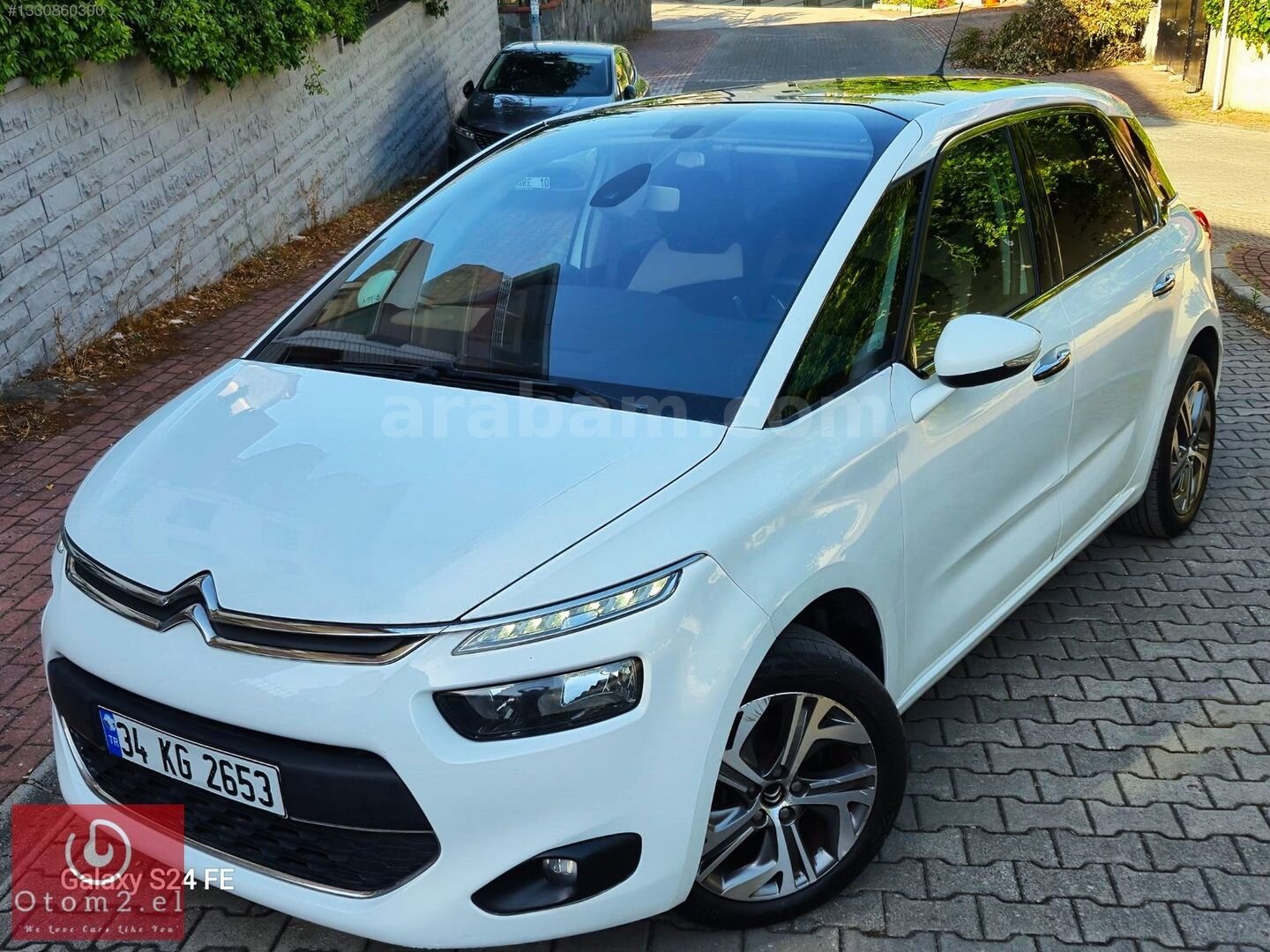 Galeriden Citroen C4 Picasso 1.6 e-HDi Intensive 2013 Model Bursa 106.000 km Beyaz 1