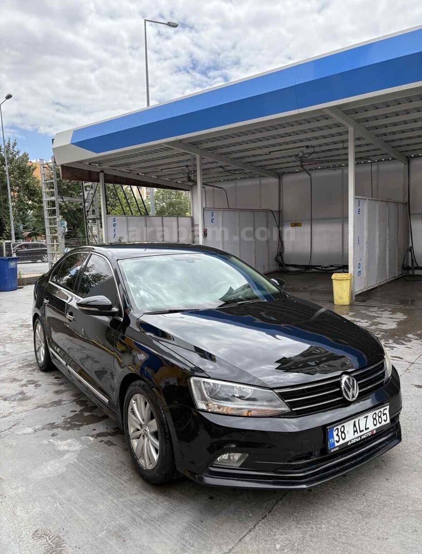 Sahibinden Volkswagen Jetta 1.6 TDi Highline 2014 Model Kayseri 346.000 km Siyah 6