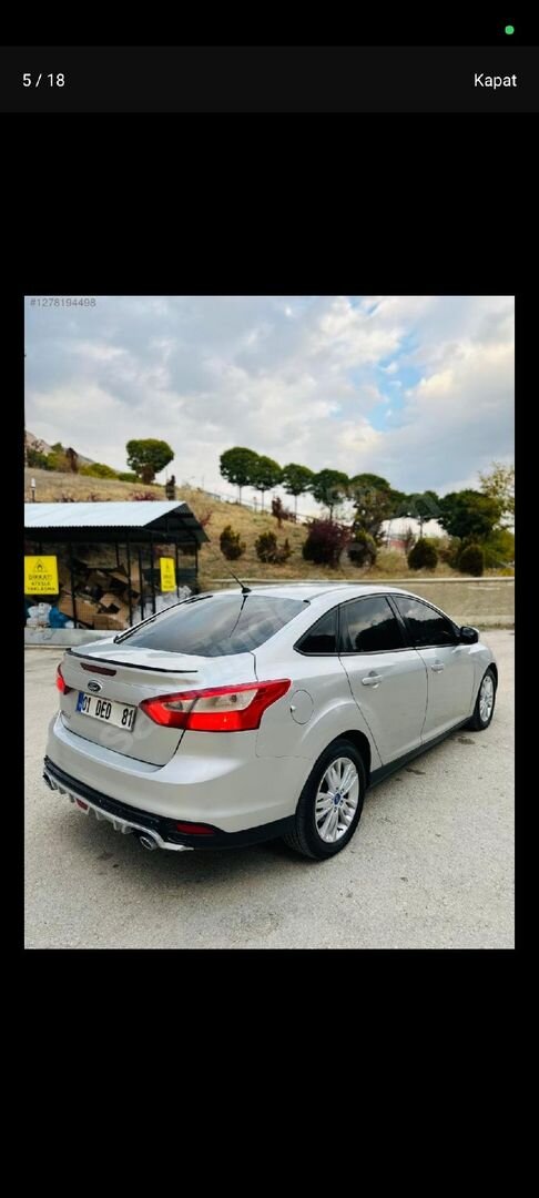 Sahibinden Ford Focus 1.6 TDCi Trend X 2013 Model Erzurum 220.000 km Gri 3
