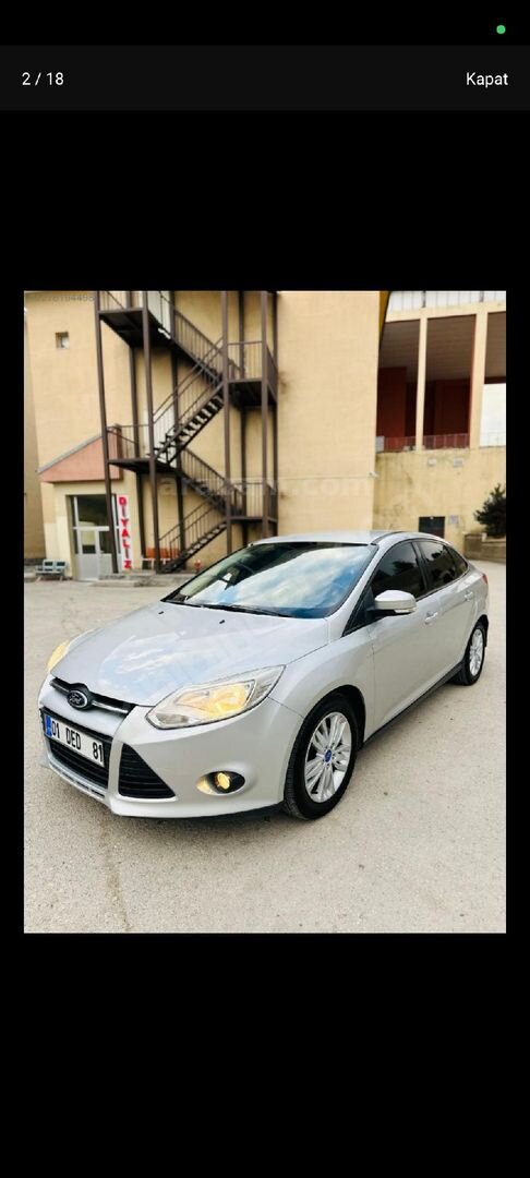 Sahibinden Ford Focus 1.6 TDCi Trend X 2013 Model Erzurum 220.000 km Gri 2