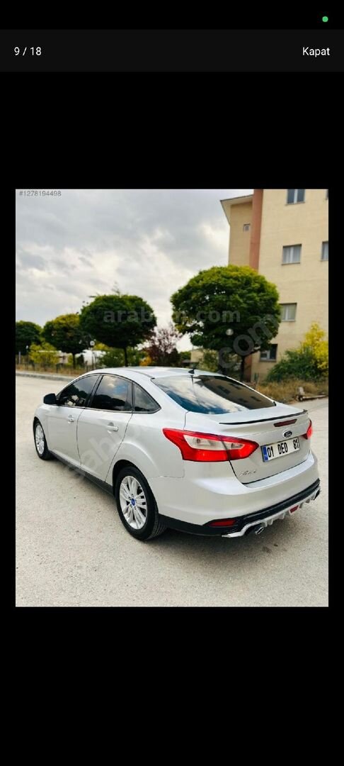 Sahibinden Ford Focus 1.6 TDCi Trend X 2013 Model Erzurum 220.000 km Gri 6