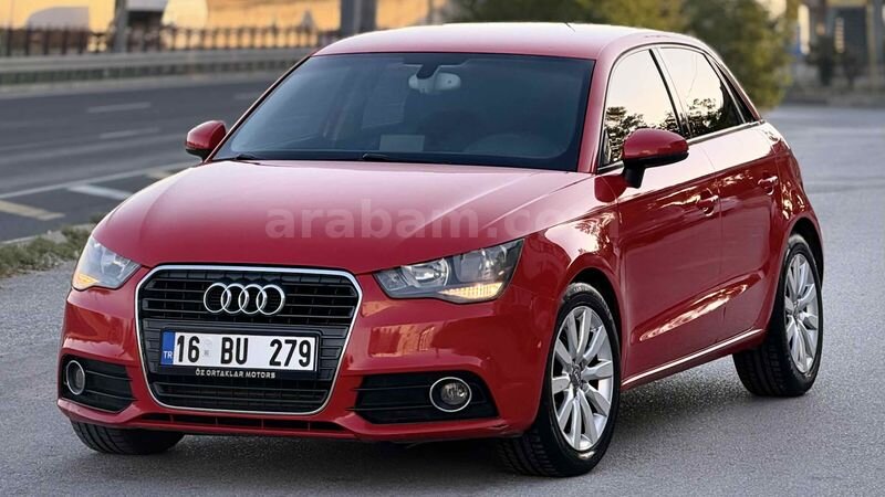 Galeriden Audi A1 1.6 TDI Attraction 2012 Model Ankara 220.000 km Kırmızı