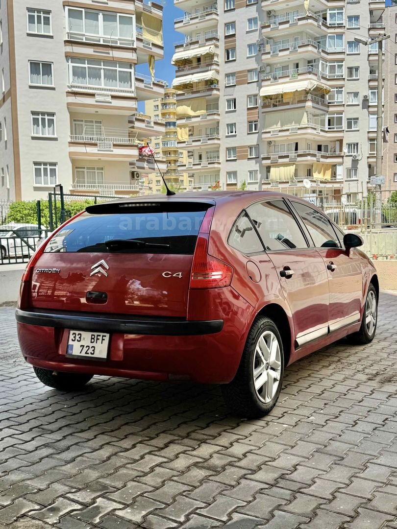 Sahibinden Citroen C4 1.6 HDi SX 2006 Model Mersin 371.000 km Kırmızı 3