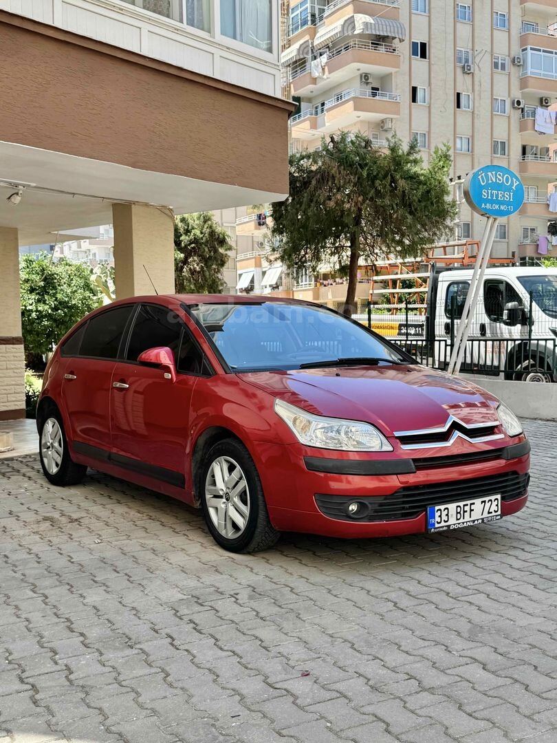 Sahibinden Citroen C4 1.6 HDi SX 2006 Model Mersin 371.000 km Kırmızı 2