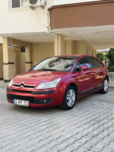 Sahibinden Citroen C4 1.6 HDi SX 2006 Model Mersin 371.000 km Kırmızı