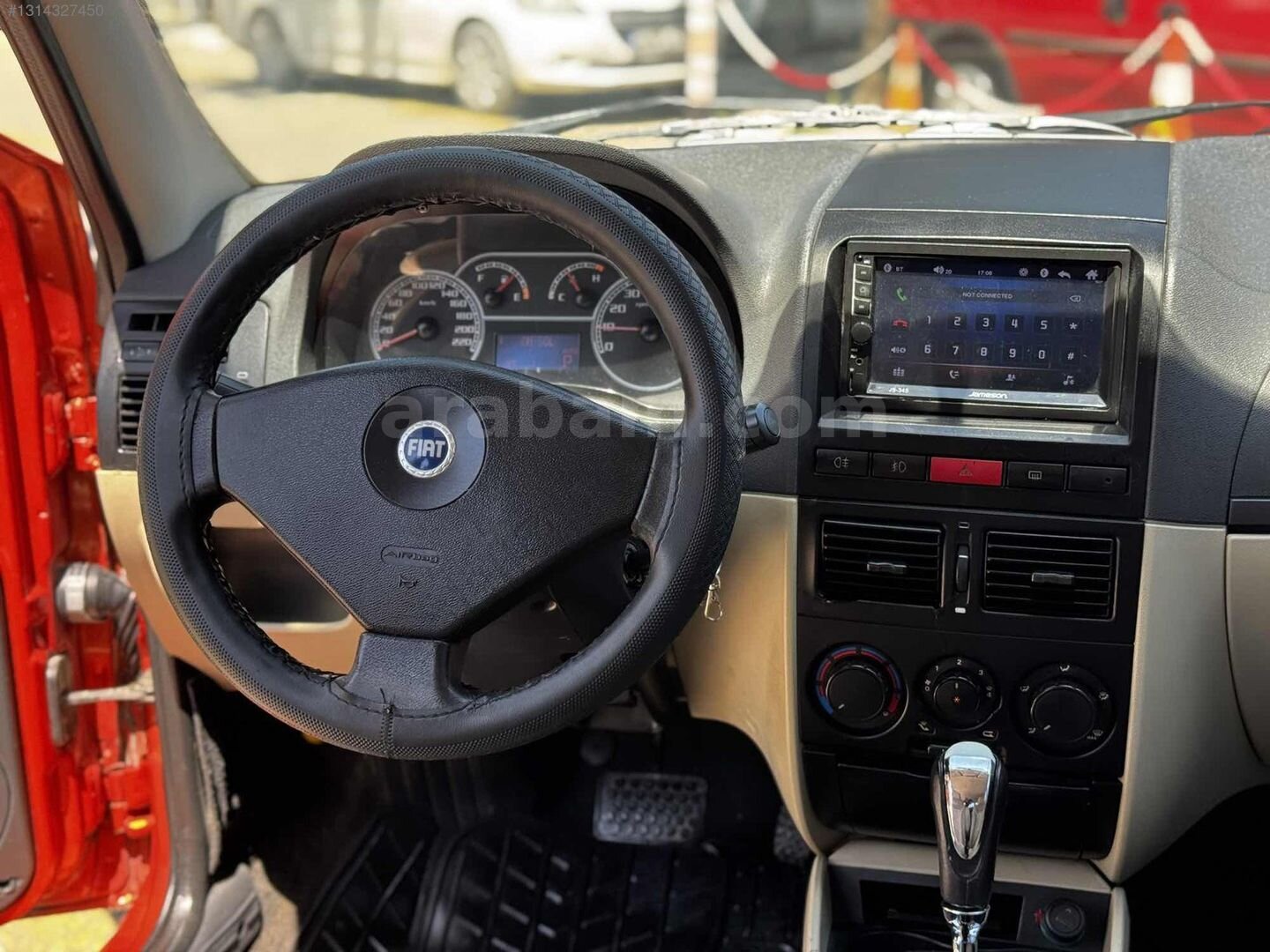 Galeriden Fiat Palio 1.2 Dynamic Speedgear 2005 Model Manisa 242.000 km Turuncu 3