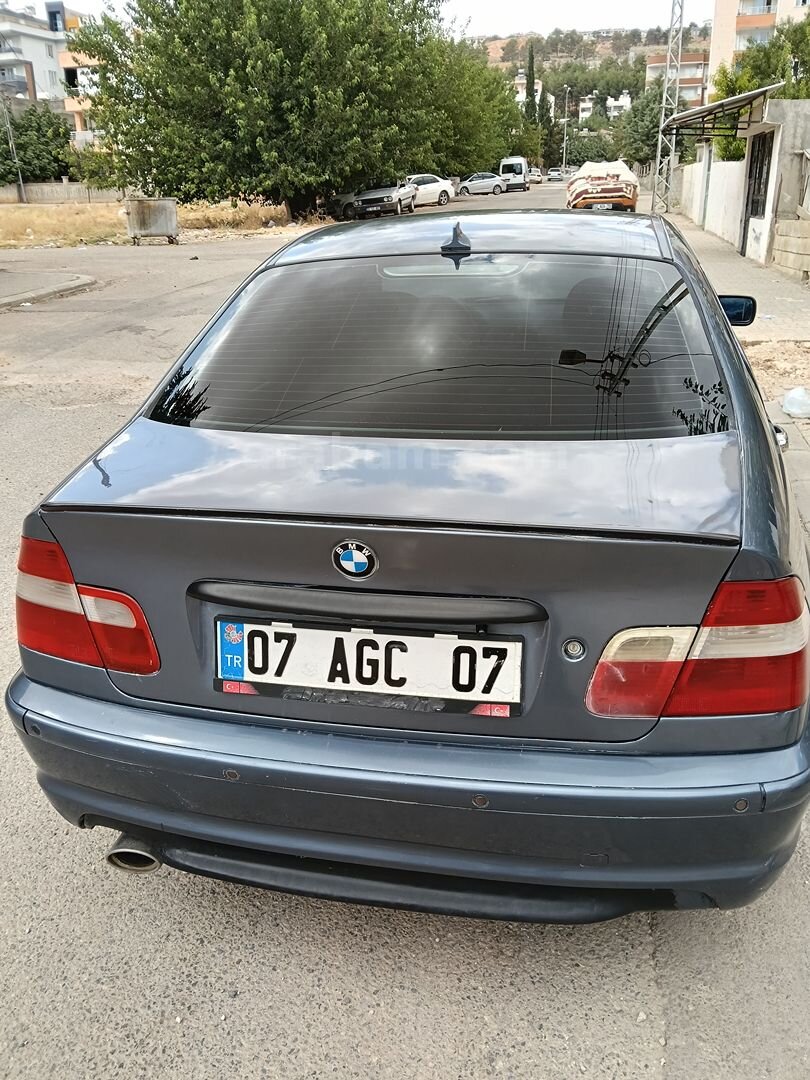 Sahibinden BMW 3 Serisi 316i Standart 2005 Model Adıyaman 313.200 km Mavi (metalik) 4