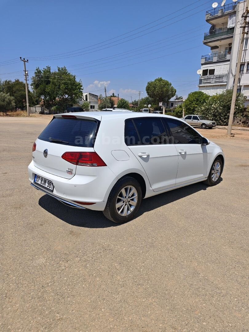 Sahibinden Volkswagen Golf 1.6 TDi BlueMotion Midline Plus 2014 Model Antalya 284.000 km Beyaz 7