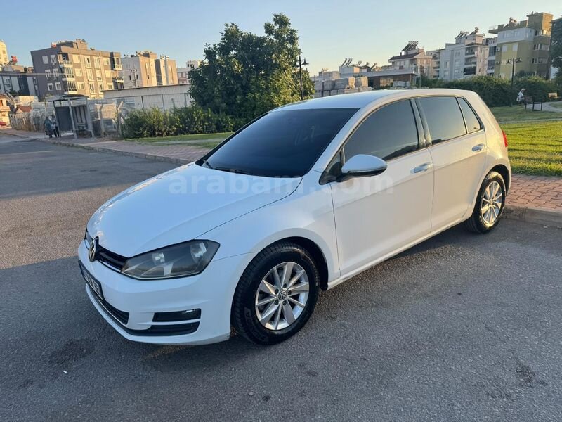 Sahibinden Volkswagen Golf 1.6 TDi BlueMotion Midline Plus 2014 Model Antalya 284.000 km Beyaz