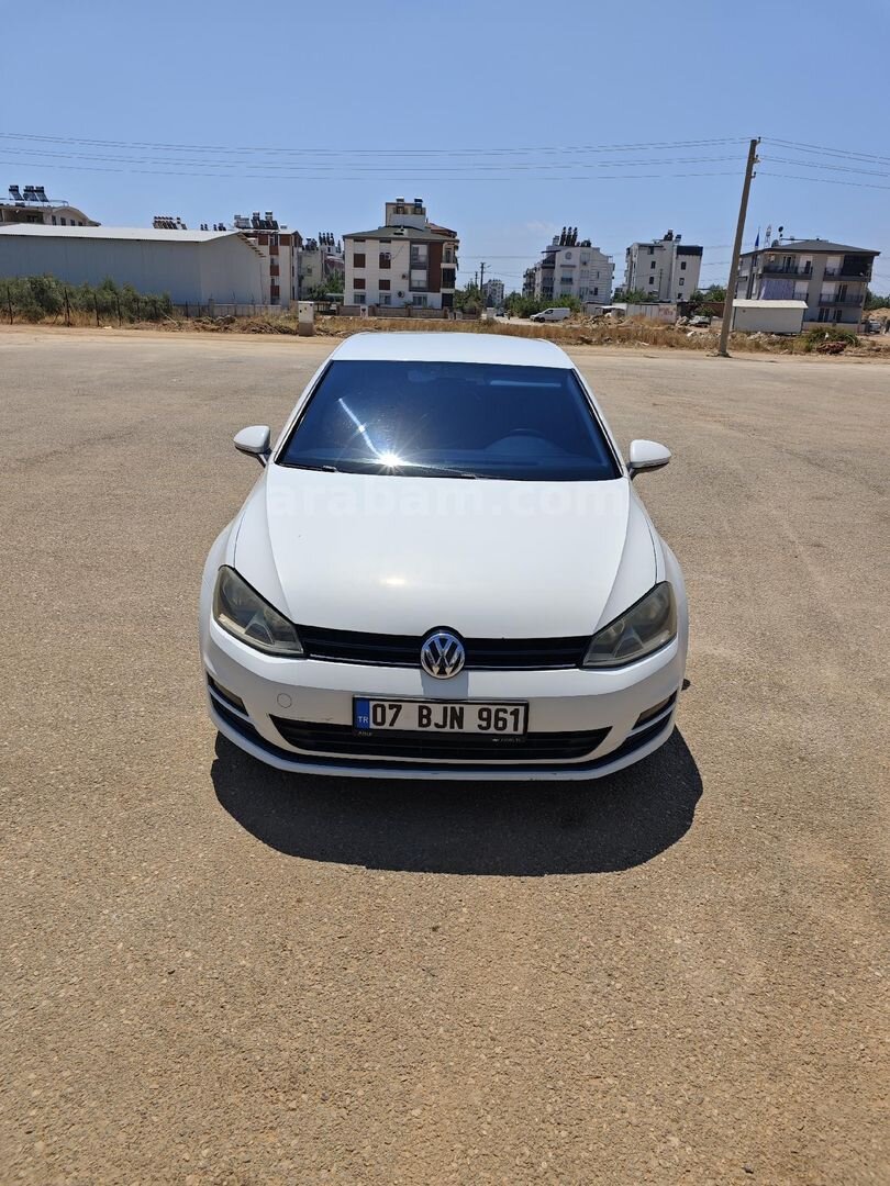 Sahibinden Volkswagen Golf 1.6 TDi BlueMotion Midline Plus 2014 Model Antalya 284.000 km Beyaz 3