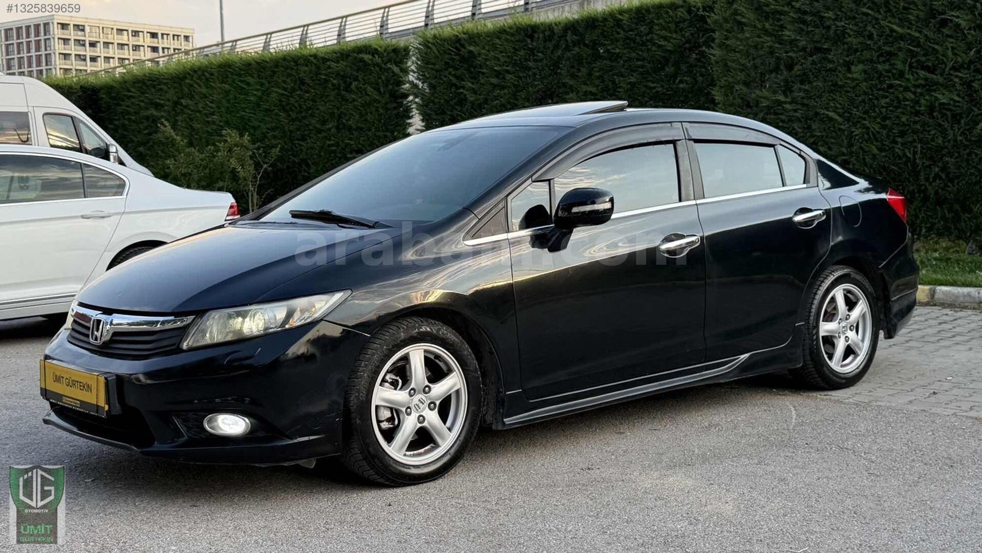 Galeriden Honda Civic 1.6i VTEC Eco Elegance 2012 Model Balıkesir 207.000 km Siyah 3