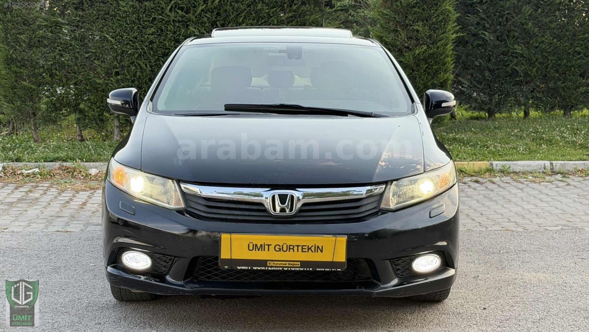 Galeriden Honda Civic 1.6i VTEC Eco Elegance 2012 Model Balıkesir 207.000 km Siyah 1