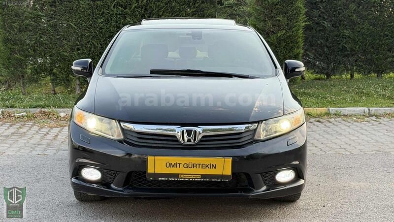 Galeriden Honda Civic 1.6i VTEC Eco Elegance 2012 Model Balıkesir 207.000 km Siyah 1
