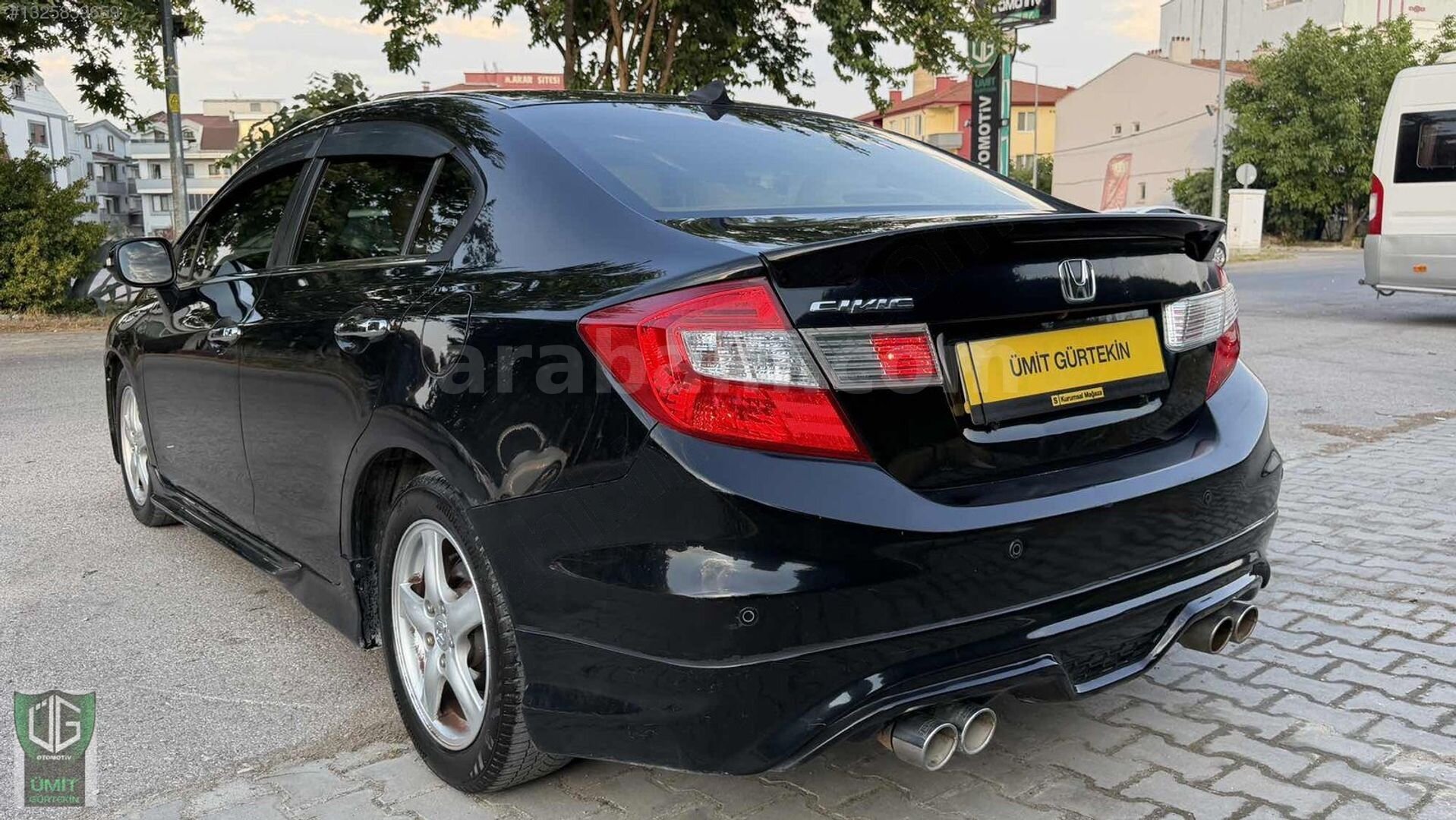 Galeriden Honda Civic 1.6i VTEC Eco Elegance 2012 Model Balıkesir 207.000 km Siyah 5
