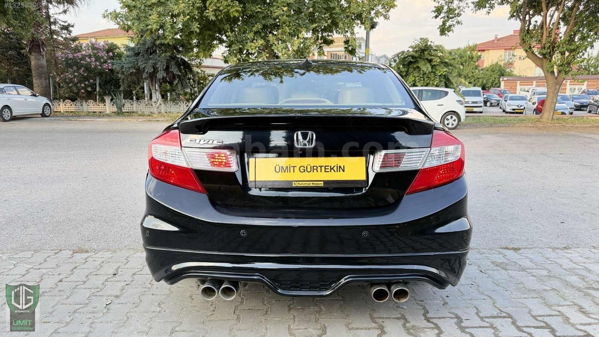 Galeriden Honda Civic 1.6i VTEC Eco Elegance 2012 Model Balıkesir 207.000 km Siyah 7