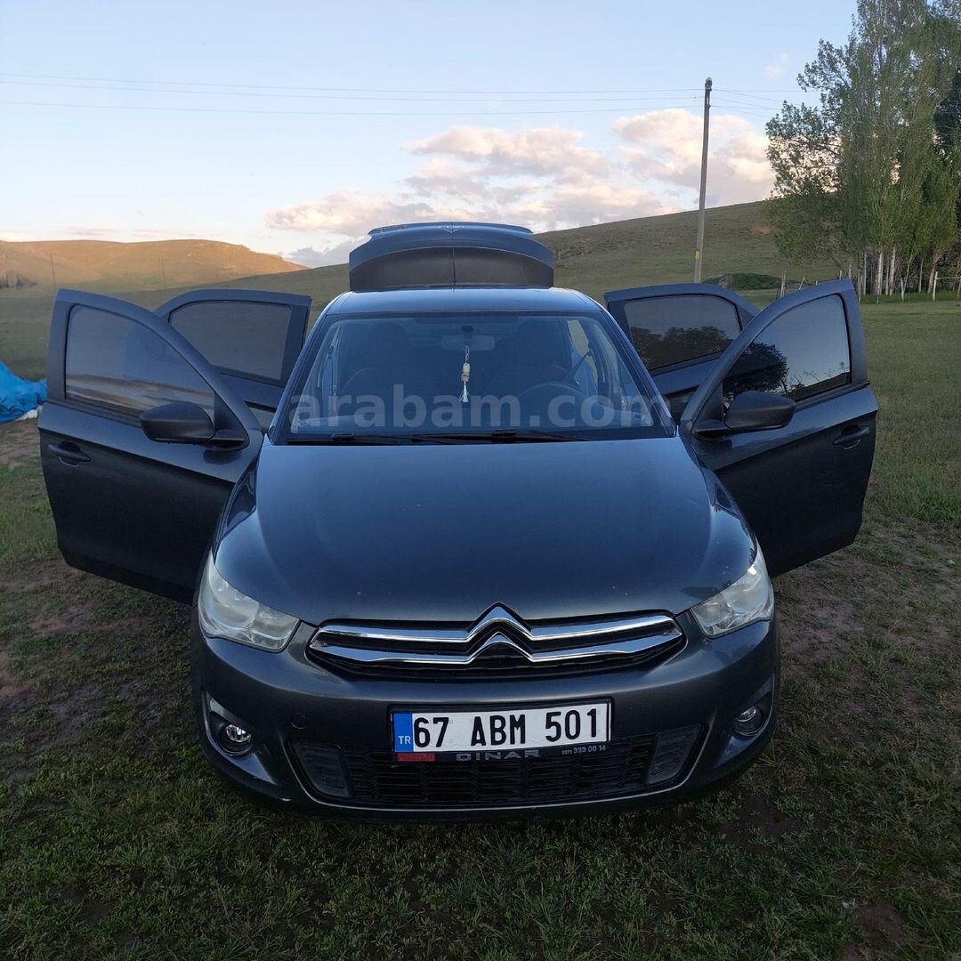 Sahibinden Citroen C-Elysée 1.2 VTi Attraction 2013 Model Bolu 105.000 km Gri 4