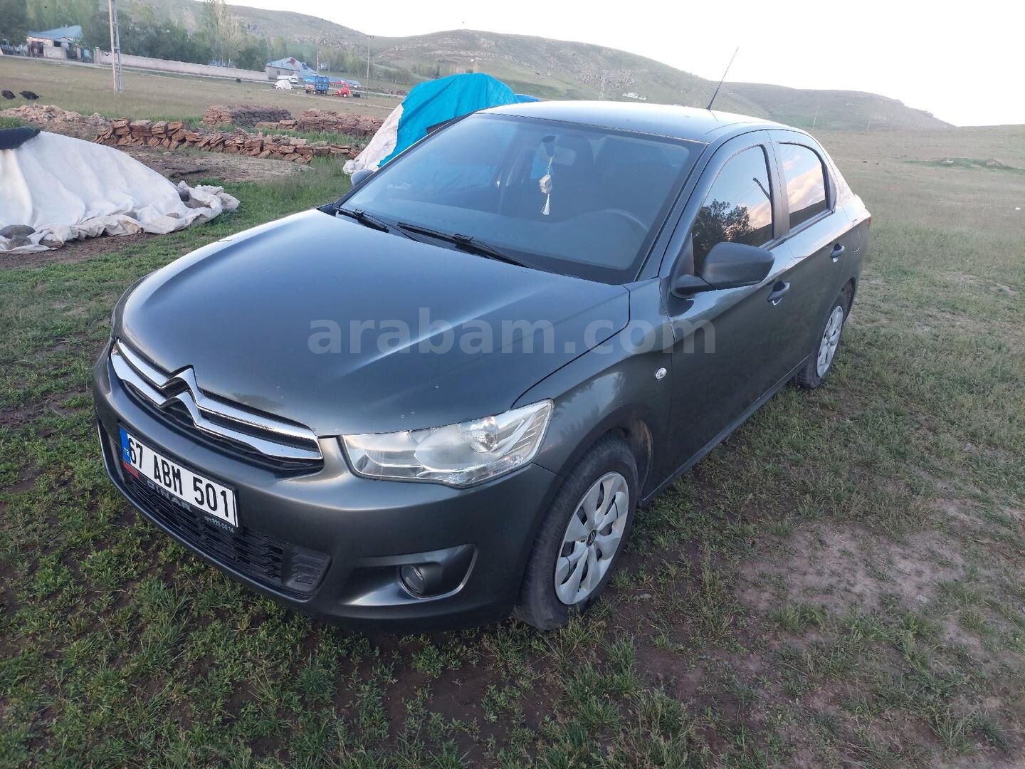 Sahibinden Citroen C-Elysée 1.2 VTi Attraction 2013 Model Bolu 105.000 km Gri 2