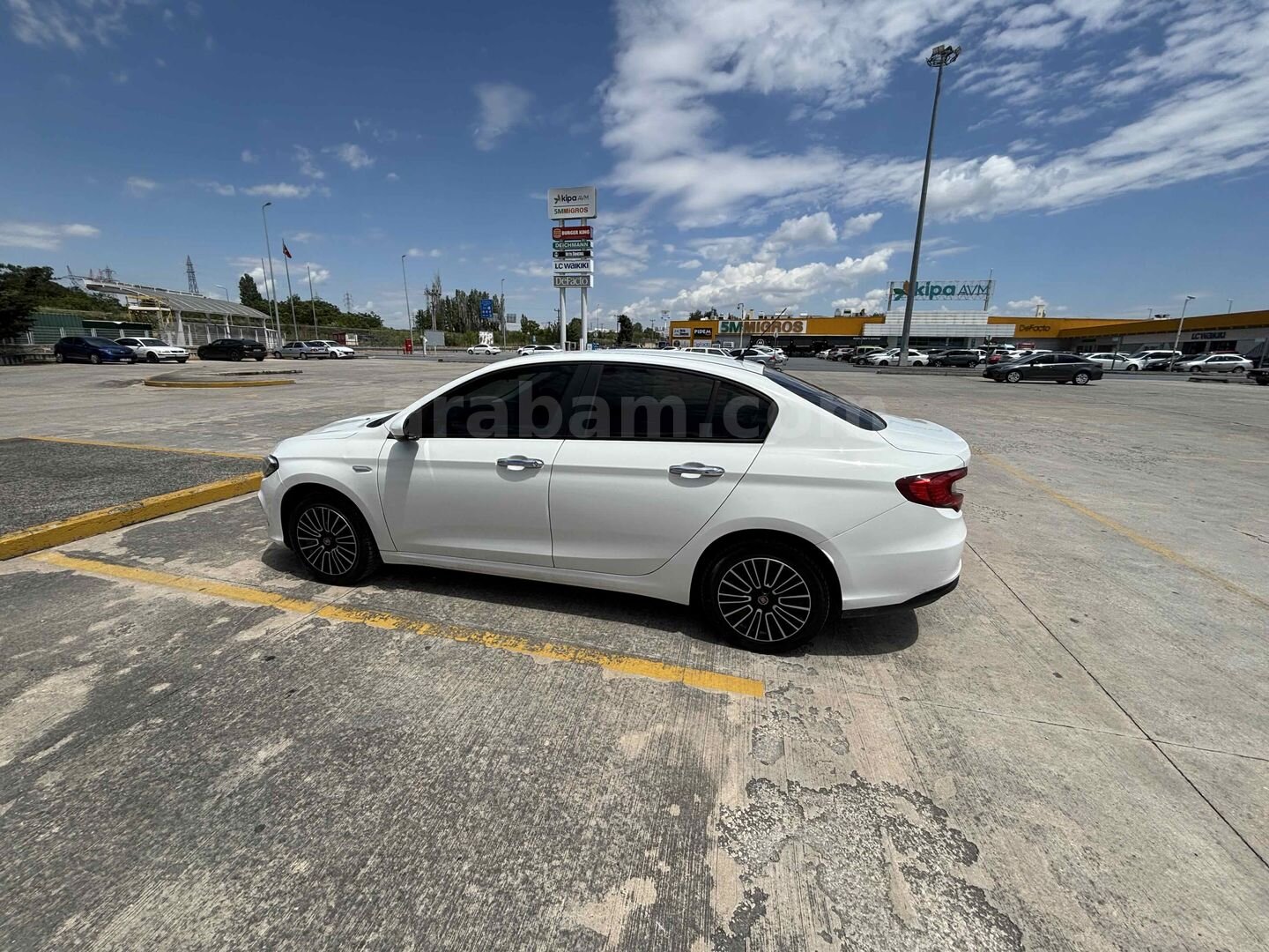 Sahibinden Fiat Egea 1.4 Fire Easy Plus 2022 Model Edirne 69.000 km Beyaz 7