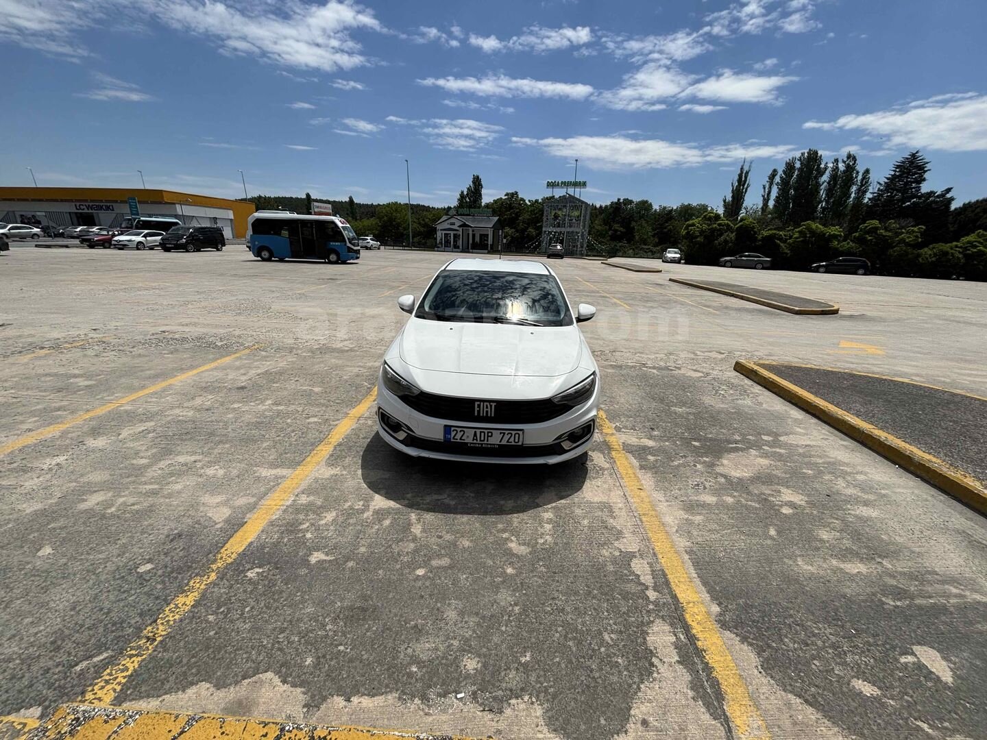 Sahibinden Fiat Egea 1.4 Fire Easy Plus 2022 Model Edirne 69.000 km Beyaz 5