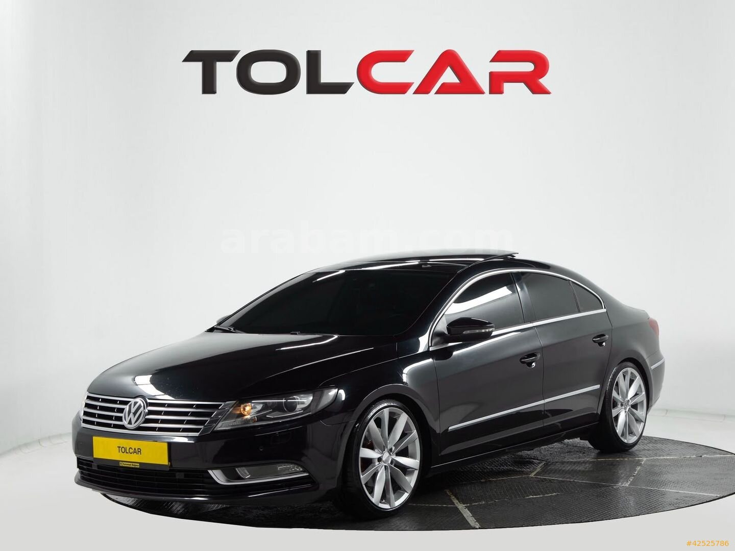 Galeriden Volkswagen VW CC 1.4 TSi Exclusive 2013 Model İstanbul 190.000 km Siyah 3