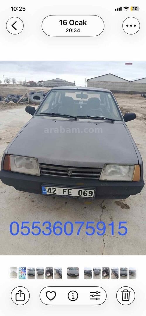Sahibinden Lada Samara 1.5 1993 Model Konya 350.000 km Gri 2