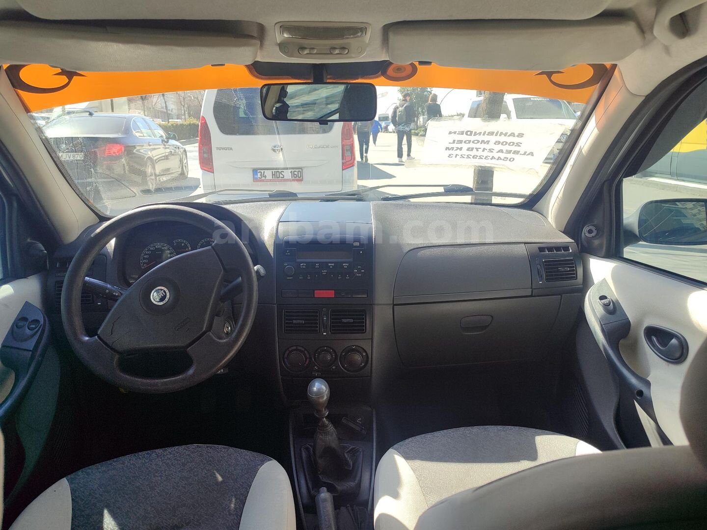 Sahibinden Fiat Albea 1.3 Multijet Active 2006 Model İstanbul 220.000 km Gri (metalik) 6