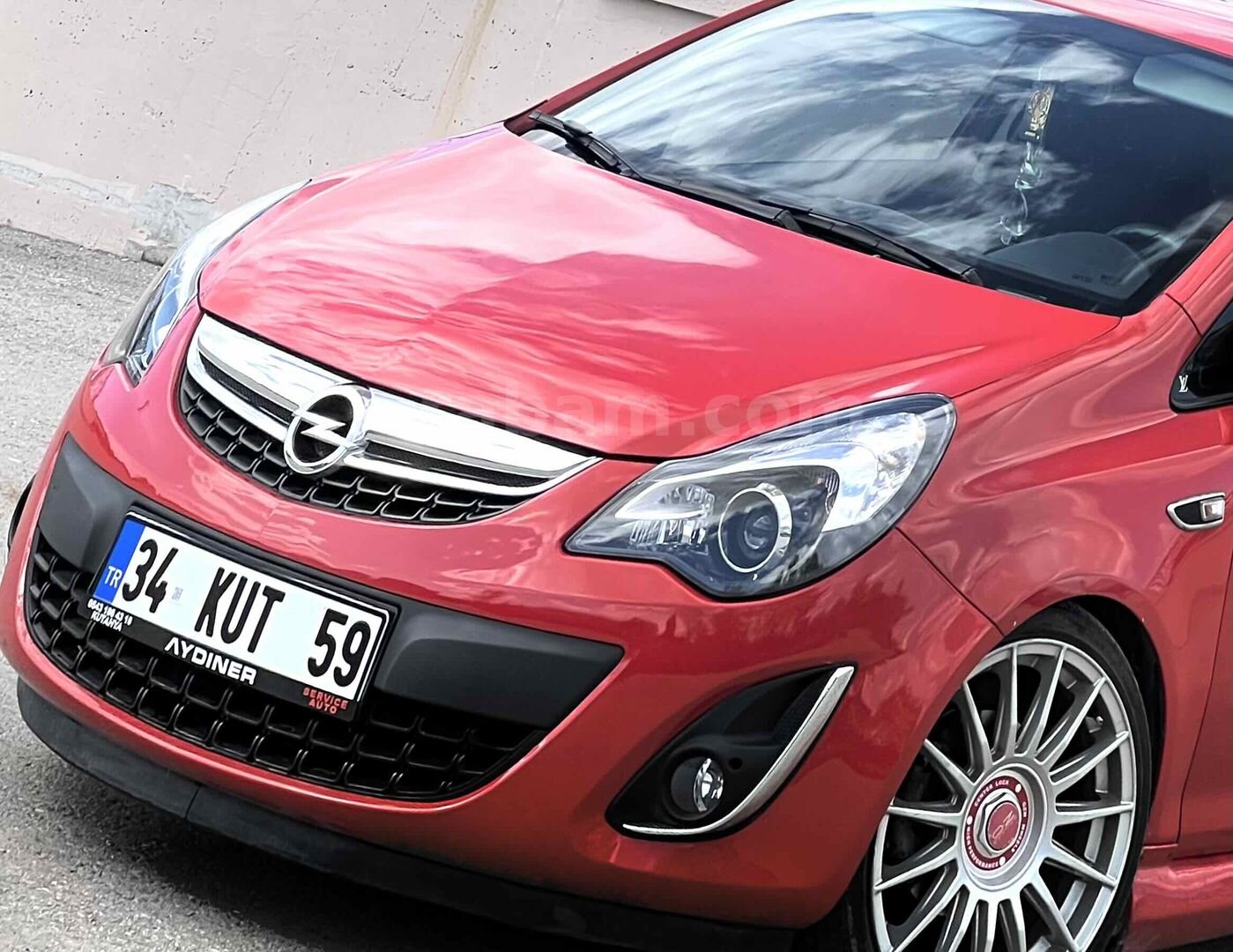 Sahibinden Opel Corsa 1.4 Twinport Sport 2007 Model Kütahya 231.000 km Kırmızı 6