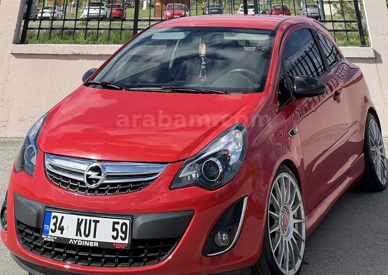 Sahibinden Opel Corsa 1.4 Twinport Sport 2007 Model Kütahya 231.000 km Kırmızı 1