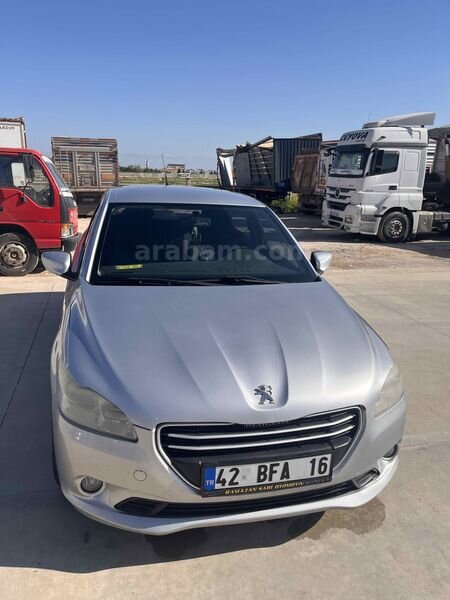 Sahibinden Peugeot 301 1.6 HDi Active 2012 Model Ankara 176.000 km Gri (Gümüş)