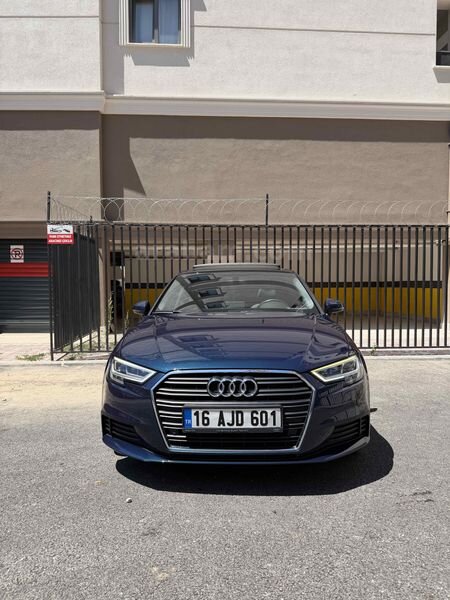 Sahibinden Audi A3 Sportback 35 TFSI Dynamic 2020 Model Bursa 74.000 km Mavi (metalik)