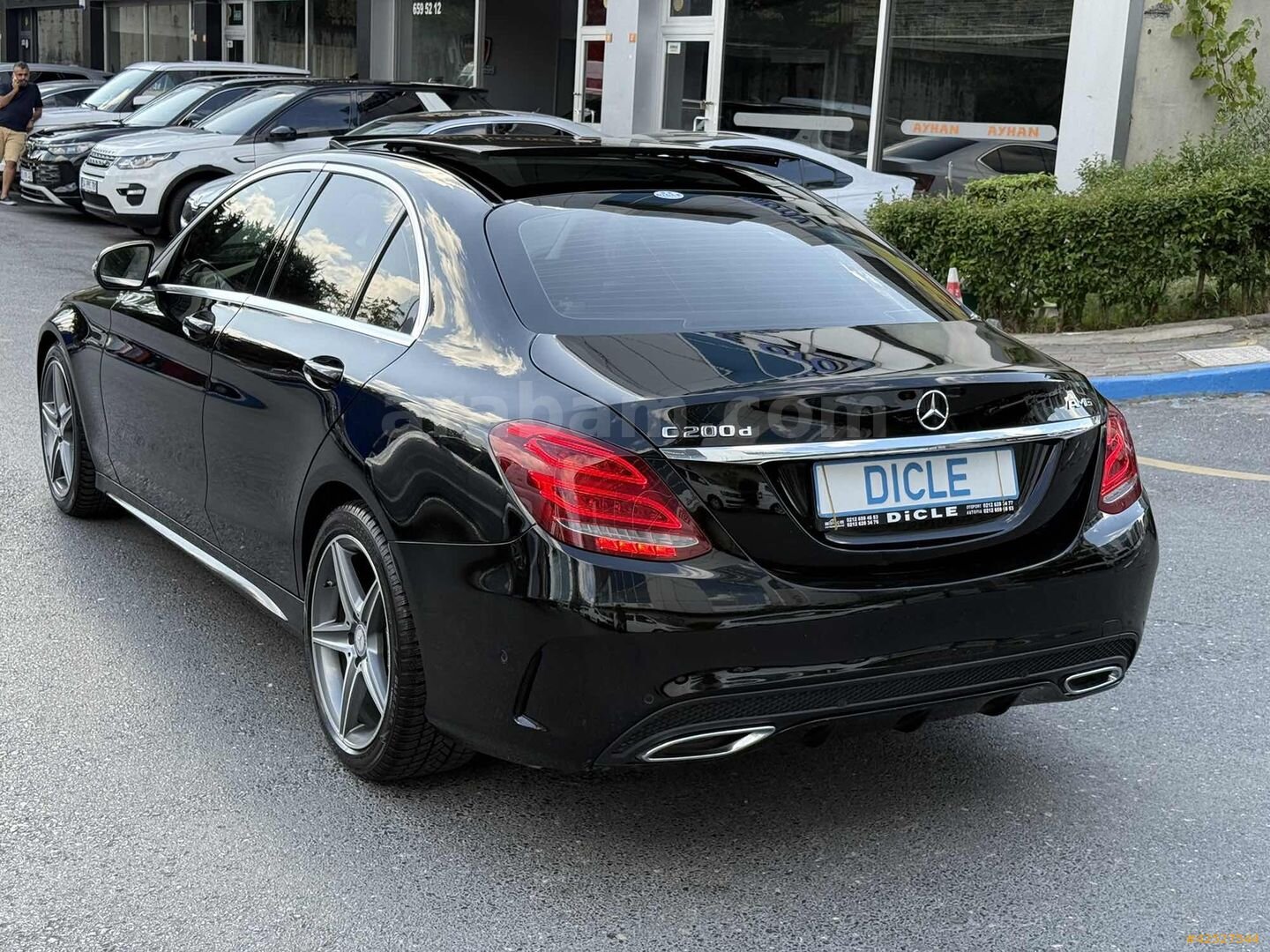 Galeriden Mercedes - Benz C 200 D AMG 2017 Model İstanbul 88.914 km Siyah 6