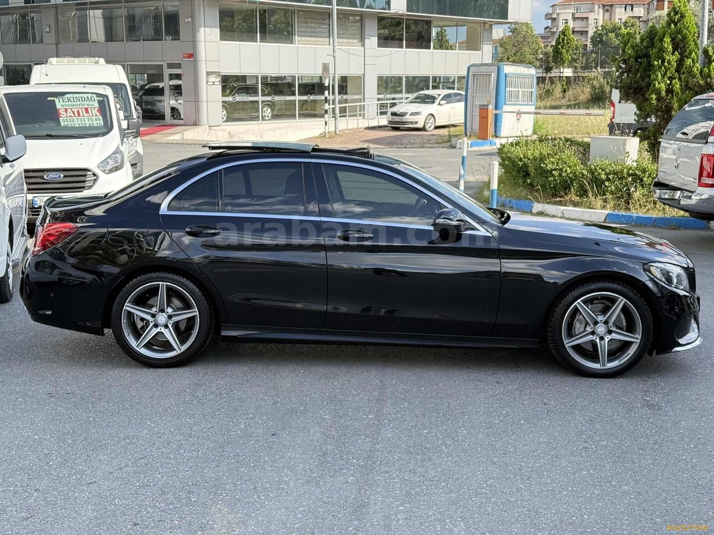Galeriden Mercedes - Benz C 200 D AMG 2017 Model İstanbul 88.914 km Siyah 5