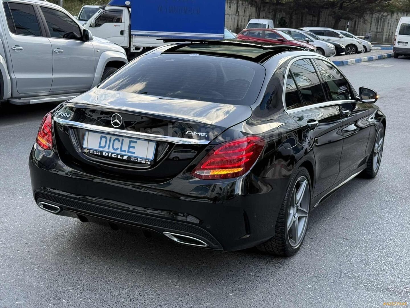 Galeriden Mercedes - Benz C 200 D AMG 2017 Model İstanbul 88.914 km Siyah 7