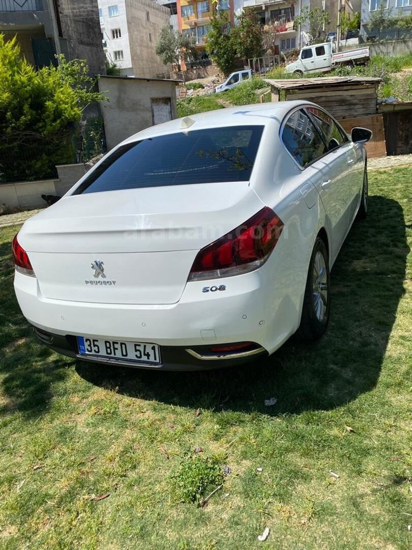 Sahibinden Peugeot 508 1.6 BlueHDi Business 2017 Model İzmir 176.000 km Beyaz 3