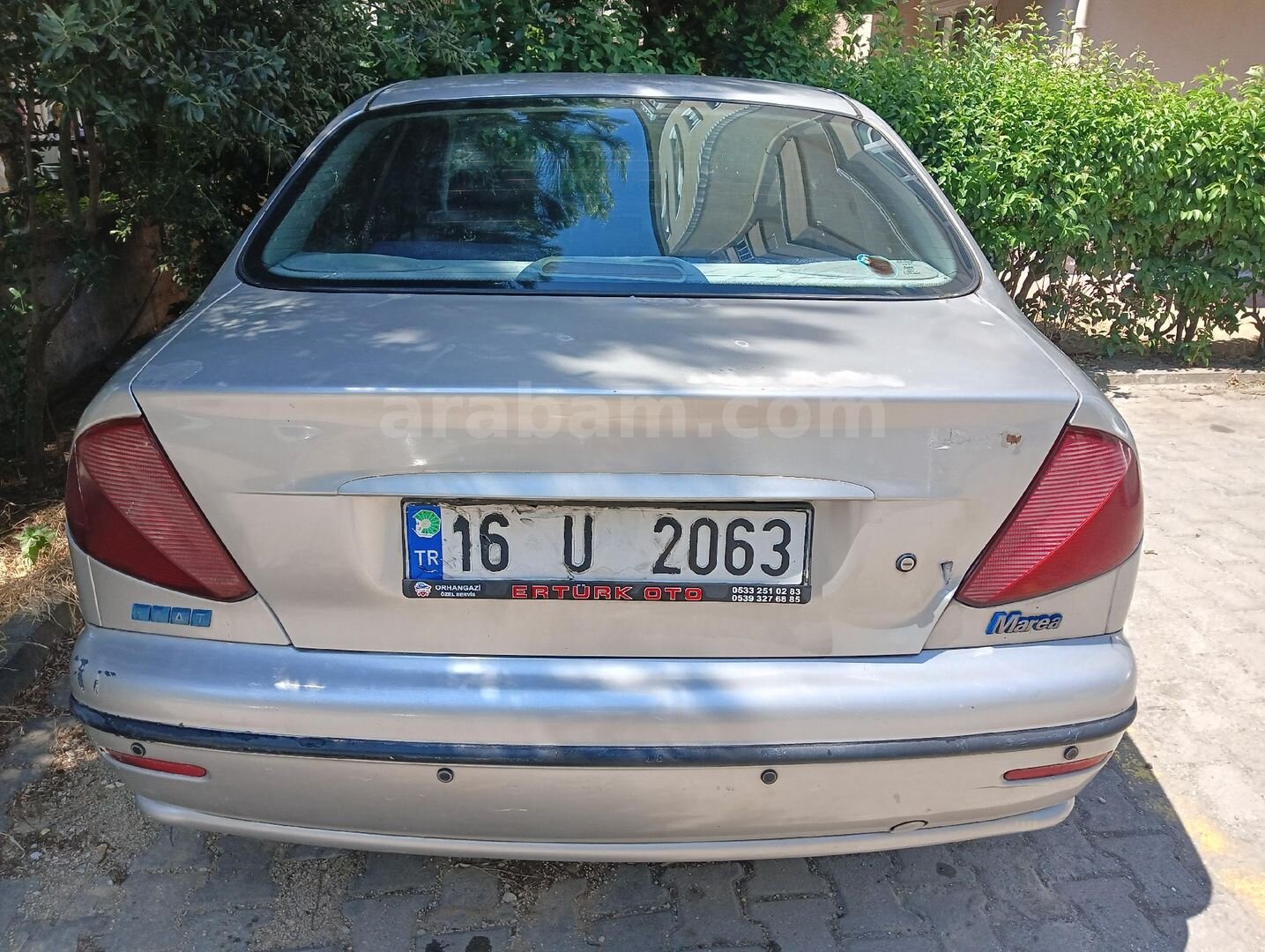 Sahibinden Fiat Marea 1.6 Liberty 2004 Model Bursa 219.000 km Gri (Gümüş) 3