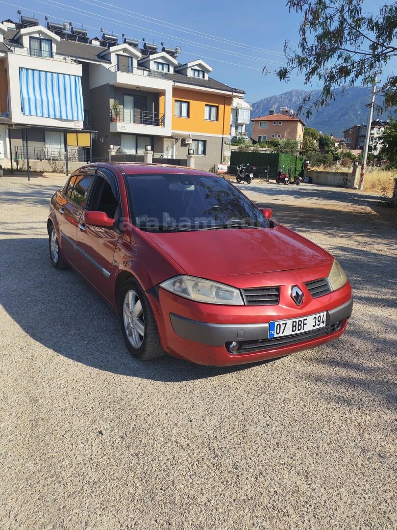 Sahibinden Renault Megane 1.5 dCi Dynamique 2005 Model Muğla 340.000 km Kırmızı 1