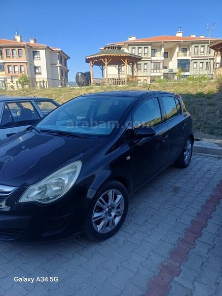 Sahibinden Opel Corsa 1.2 Twinport Essentia 2011 Model Burdur 103.000 km Siyah