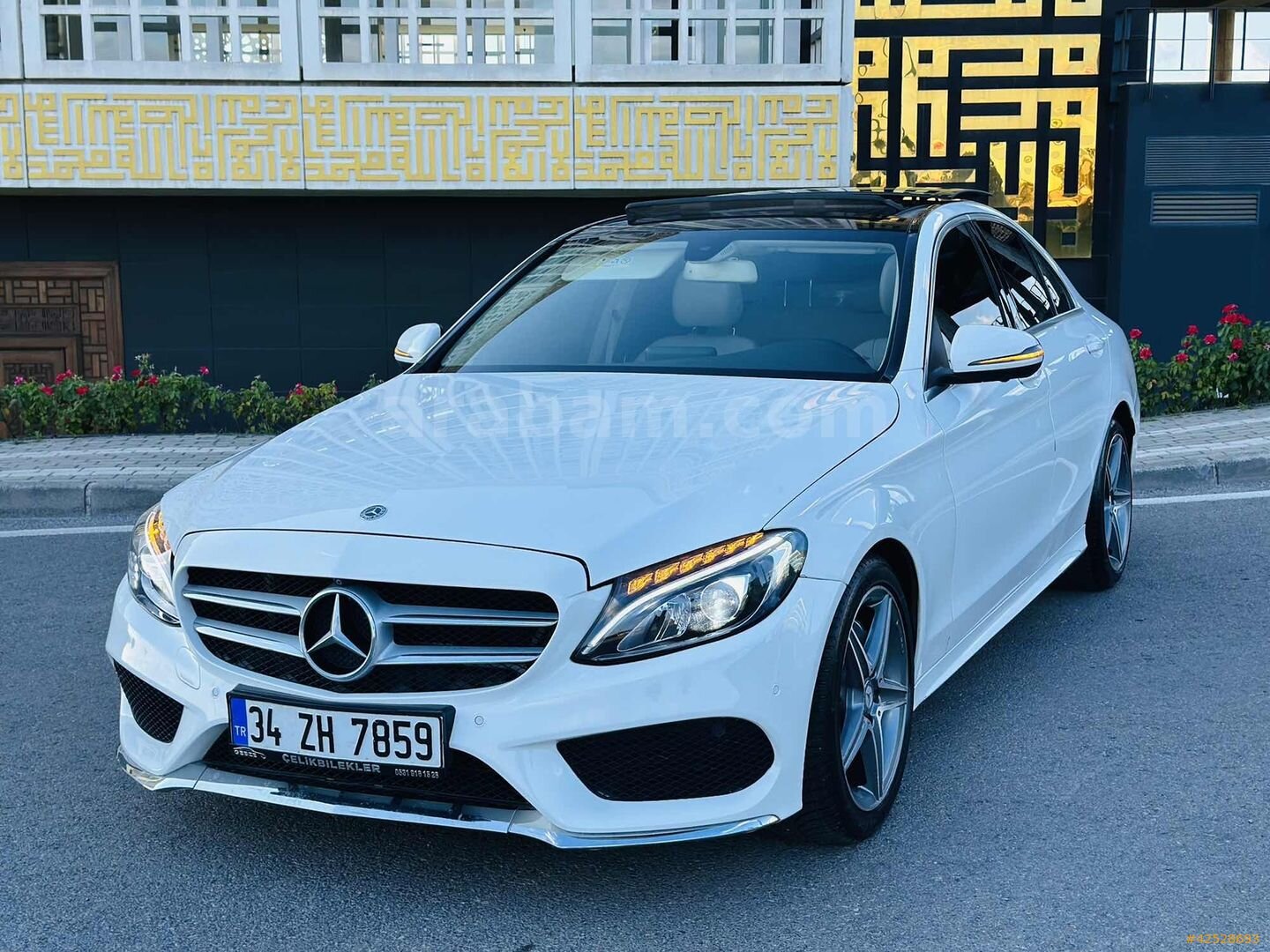 Galeriden Mercedes - Benz C 200 d BlueTEC AMG 2017 Model Kocaeli 170.000 km Beyaz 4