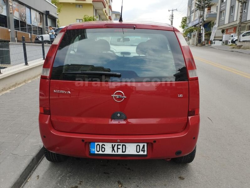 Sahibinden Opel Meriva 1.6 Enjoy 2004 Model Ankara 248.000 km Kırmızı