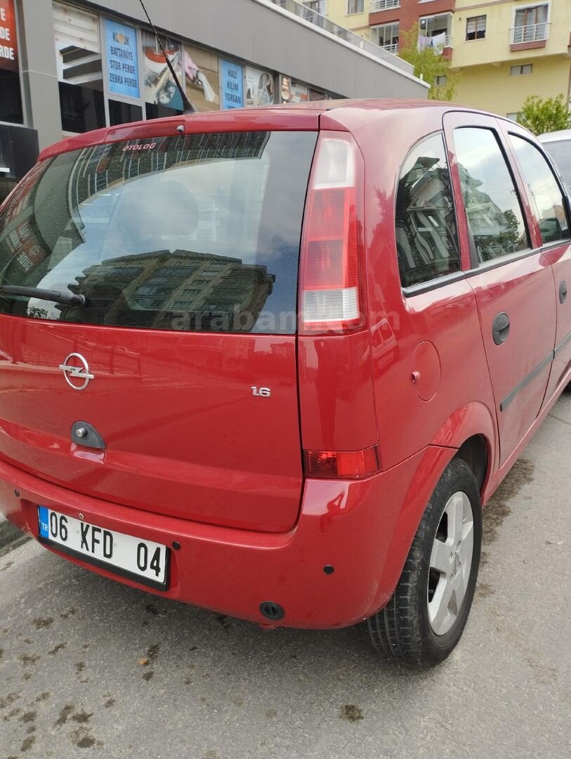Sahibinden Opel Meriva 1.6 Enjoy 2004 Model Ankara 248.000 km Kırmızı 2