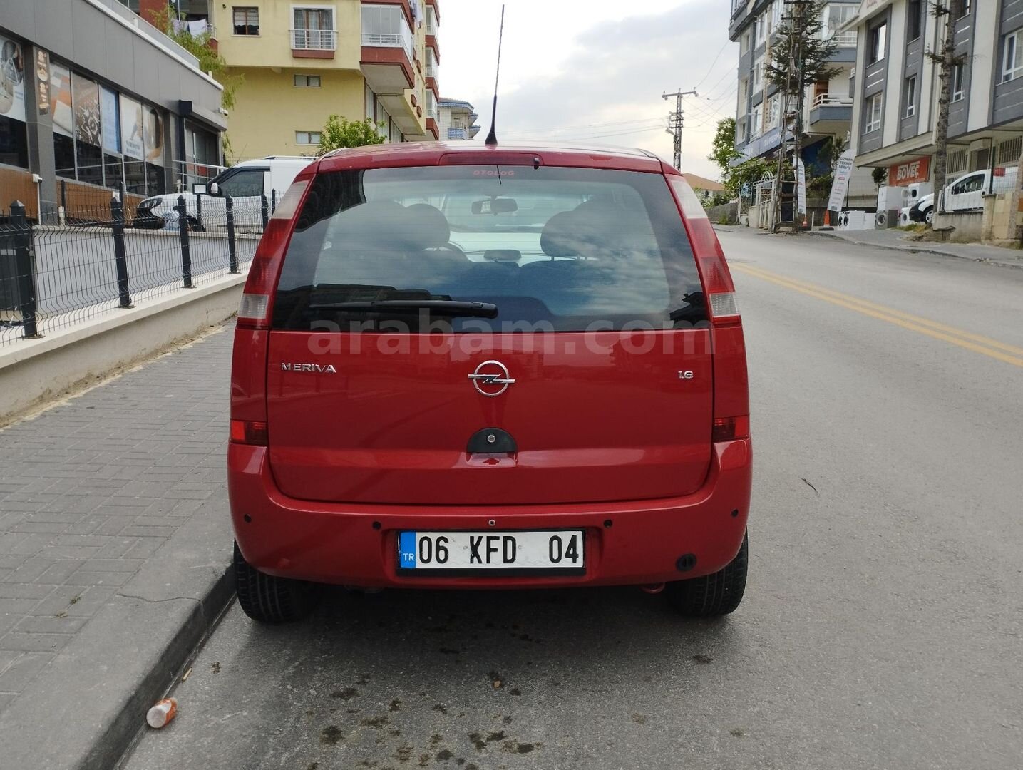 Sahibinden Opel Meriva 1.6 Enjoy 2004 Model Ankara 248.000 km Kırmızı 4