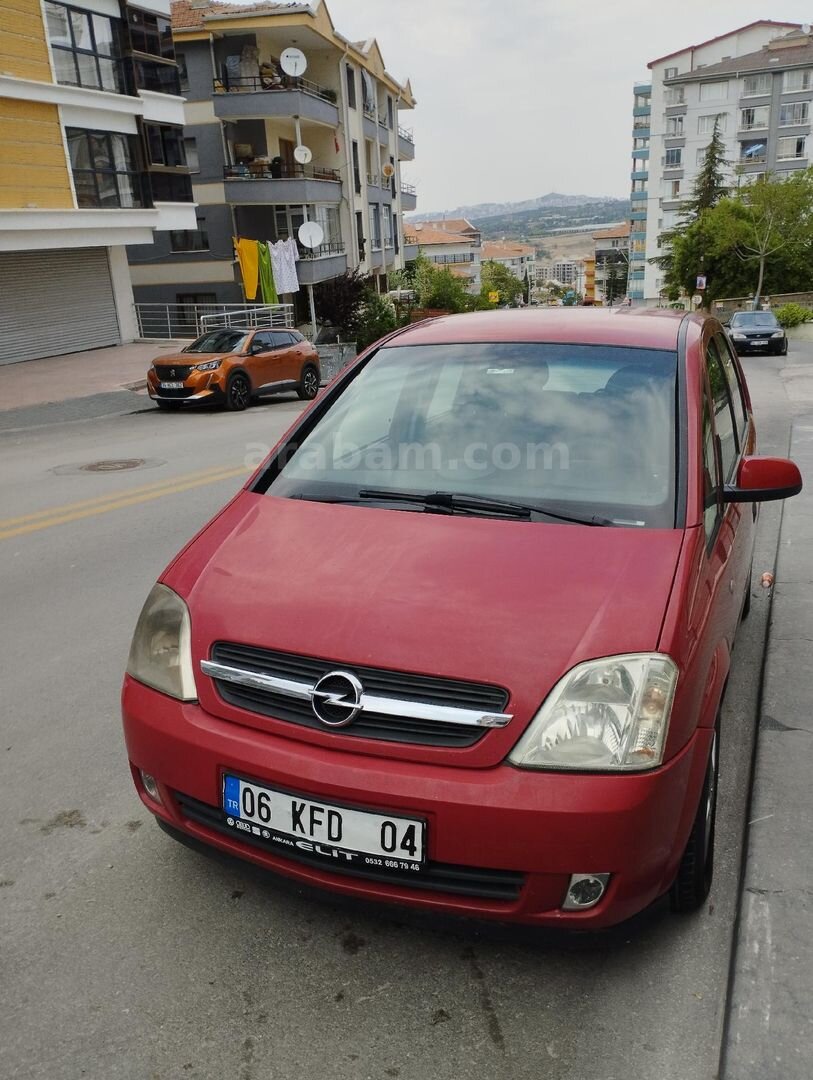 Sahibinden Opel Meriva 1.6 Enjoy 2004 Model Ankara 248.000 km Kırmızı 3