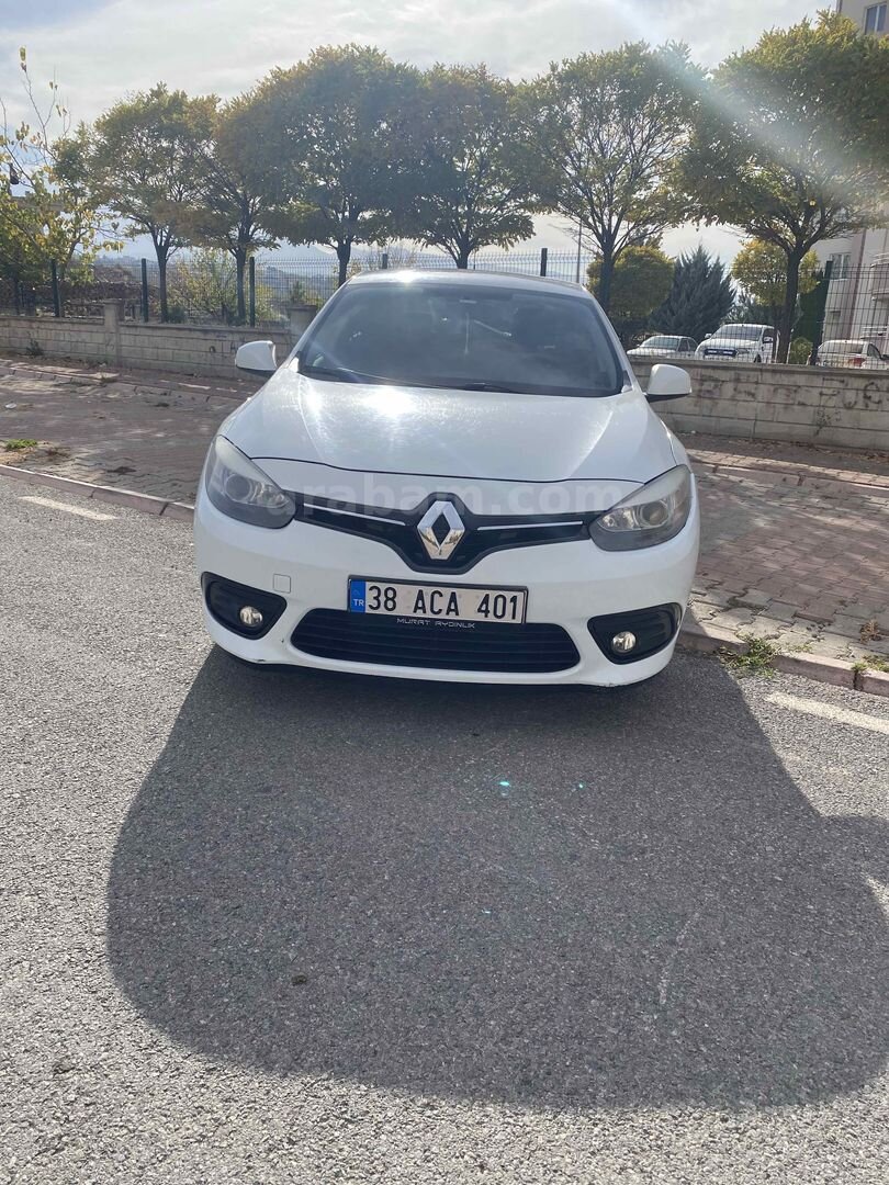 Sahibinden Renault Fluence 1.5 dCi Touch 2014 Model Kayseri 170.000 km Beyaz 2