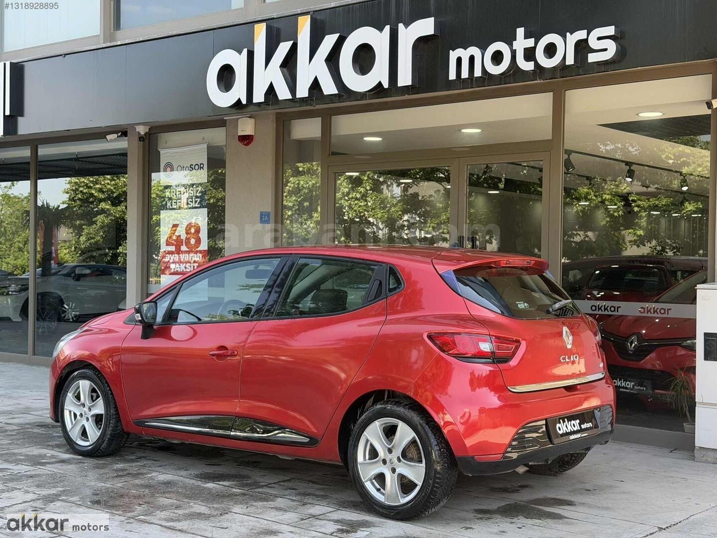 Galeriden Renault Clio 1.5 dCi Touch 2016 Model Bursa 123.000 km Kırmızı 4