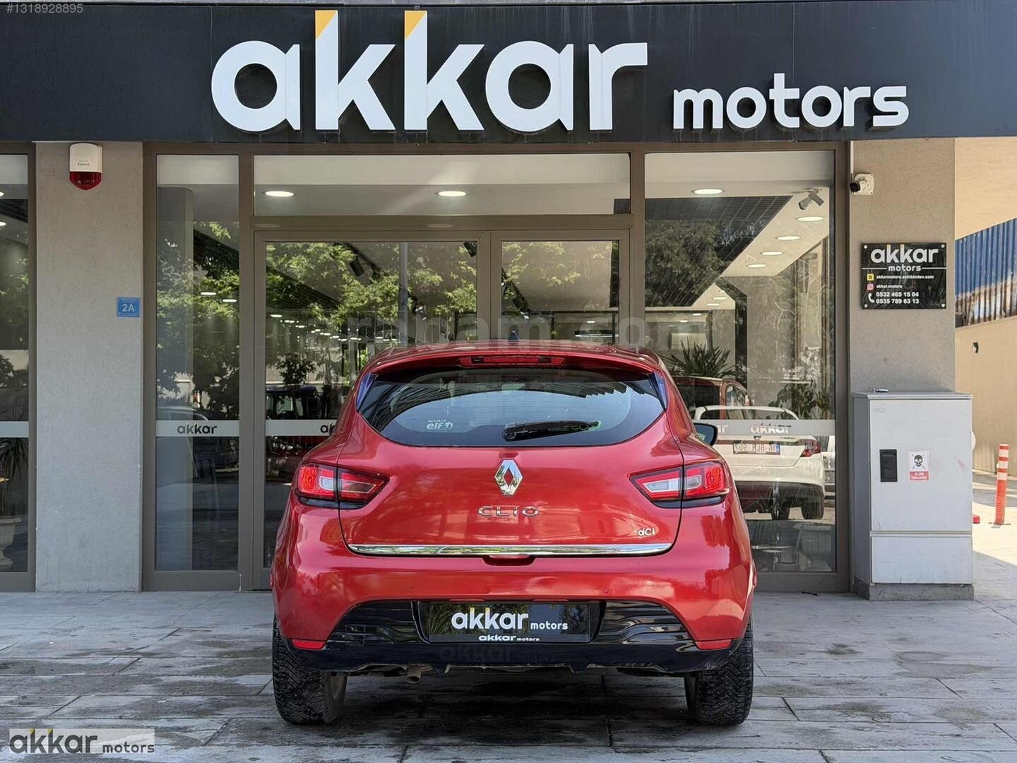 Galeriden Renault Clio 1.5 dCi Touch 2016 Model Bursa 123.000 km Kırmızı 6