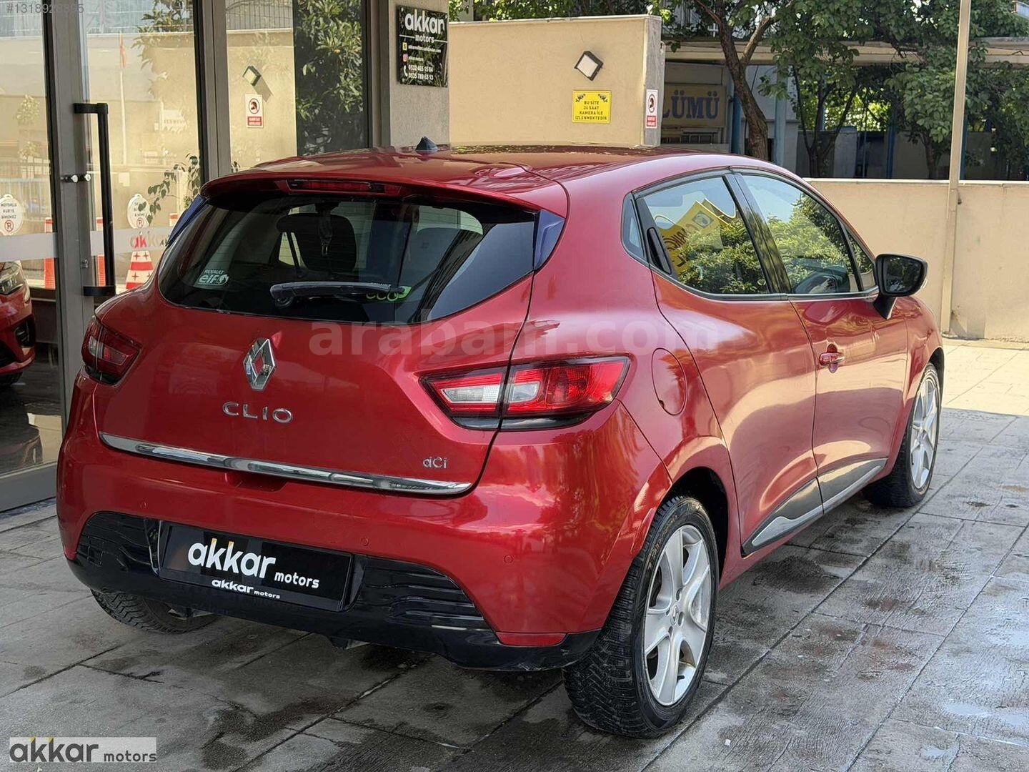 Galeriden Renault Clio 1.5 dCi Touch 2016 Model Bursa 123.000 km Kırmızı 7